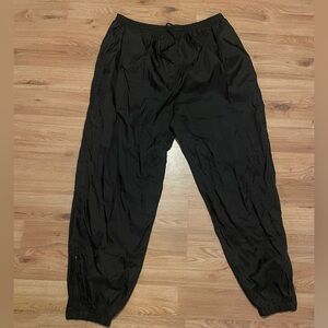 Franklin Men's Classic Black track paints or Joggers size XL swishy